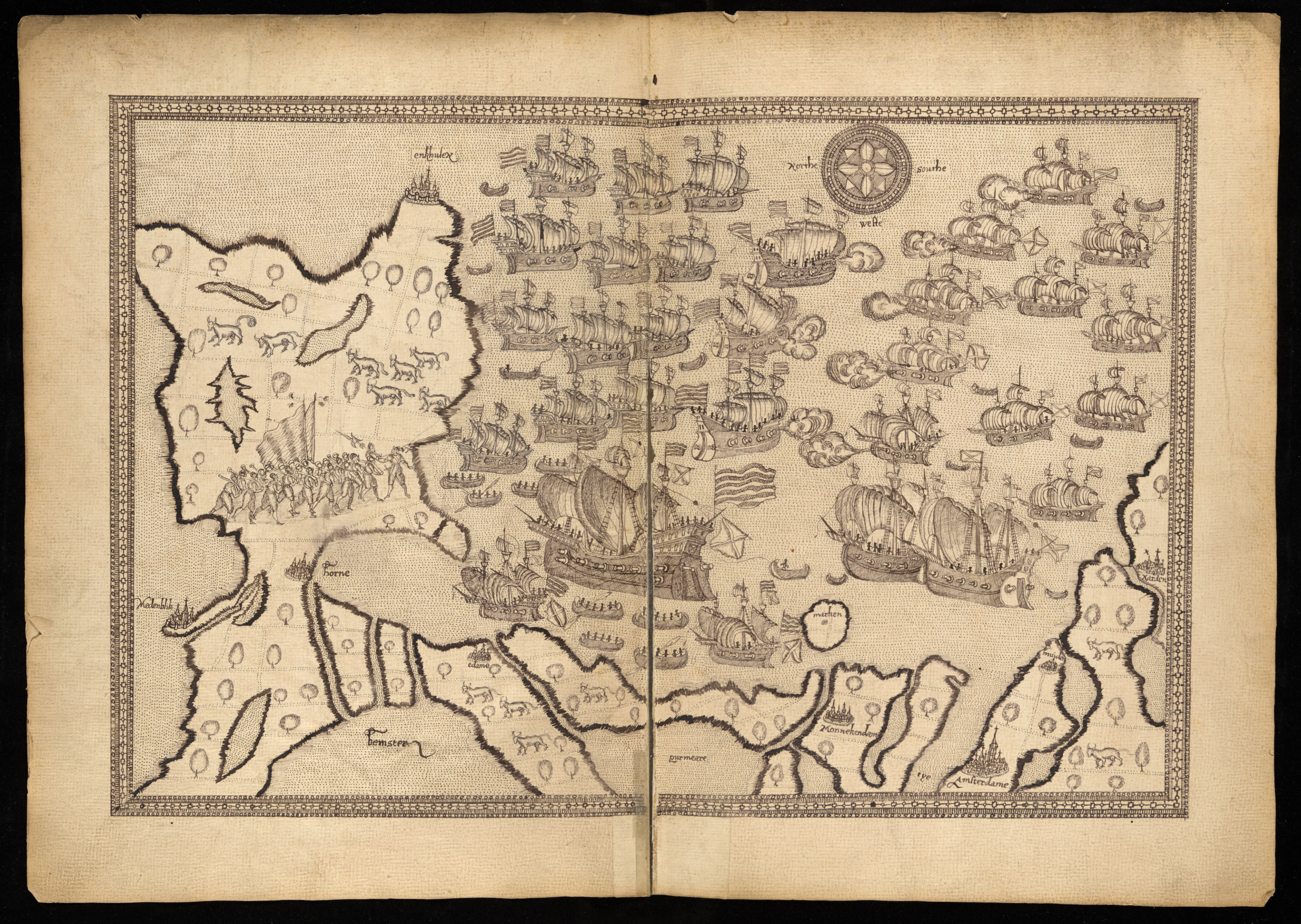 Folio 35v - 36r - Horne